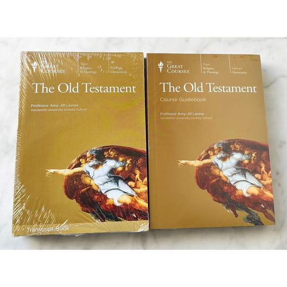 The Great Courses The Old Testament-4 DVDs-Course Guidebook-Transcript Book NEW - Picture 1 of 7